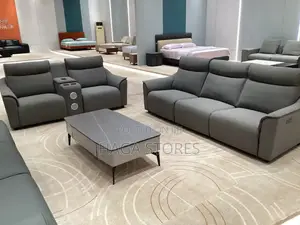 Electric Recliner Leather Sofa