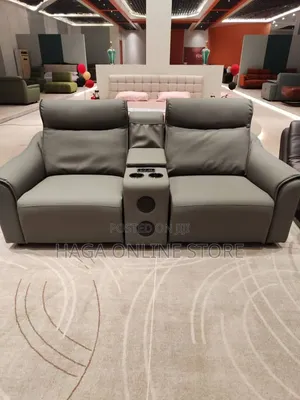 Electric Recliner Leather Sofa