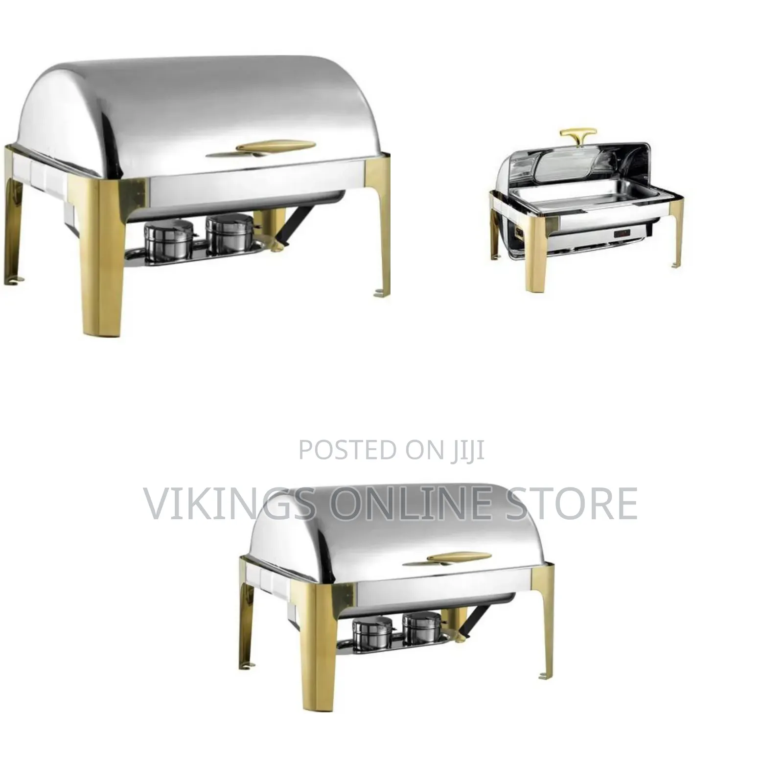 11 Litre Single Stainless Steel Chafing Dish Set Food Warmer