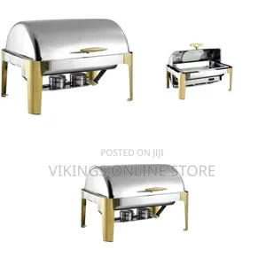 11 Litre Single Stainless Steel Chafing Dish Set Food Warmer