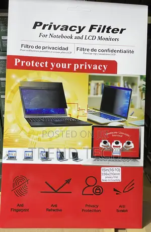 Privacy Filter for Notebooks and LCD Monitors 15in(16:10)