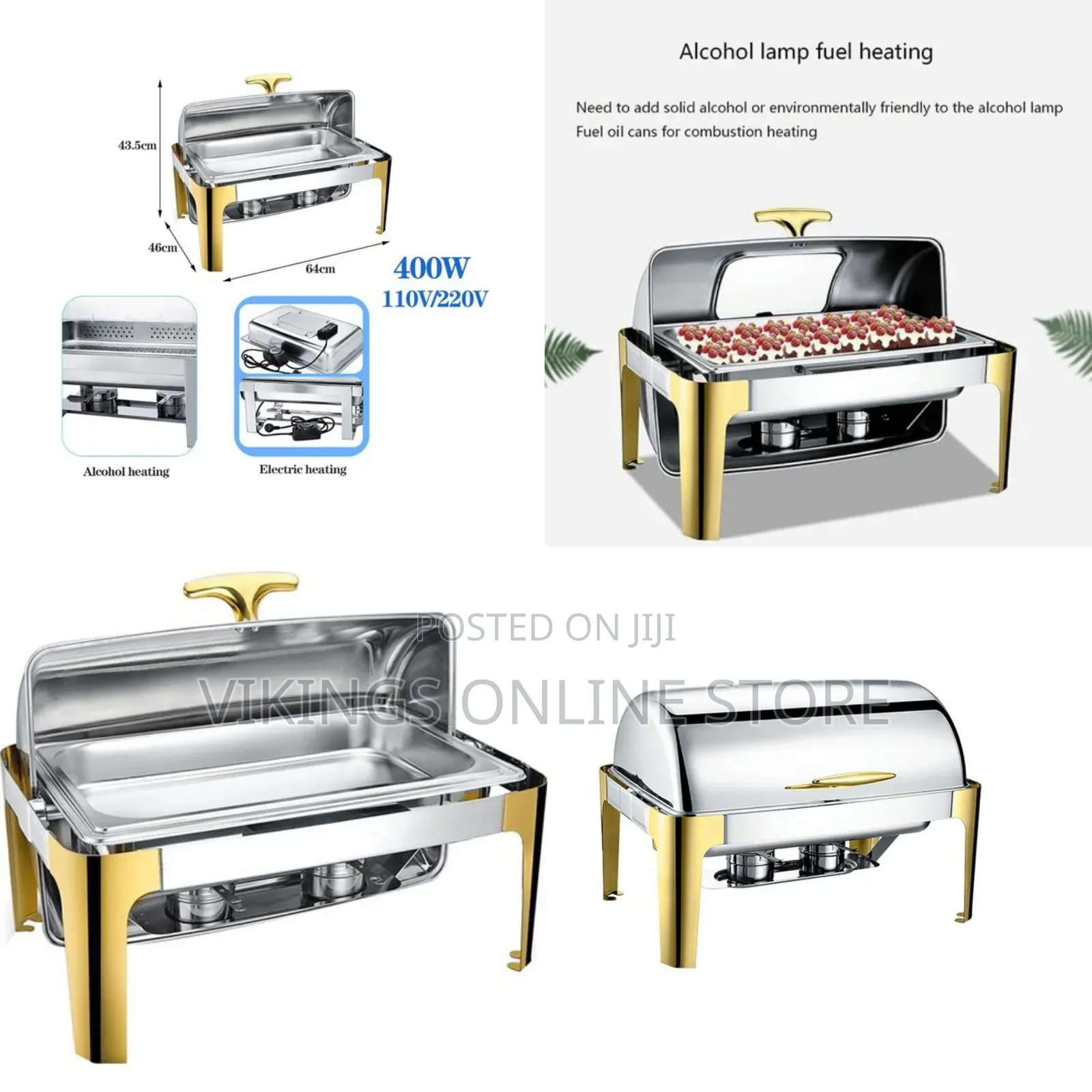 11 Litres Catering Event Food Heaters - Party Buffet Food Heater