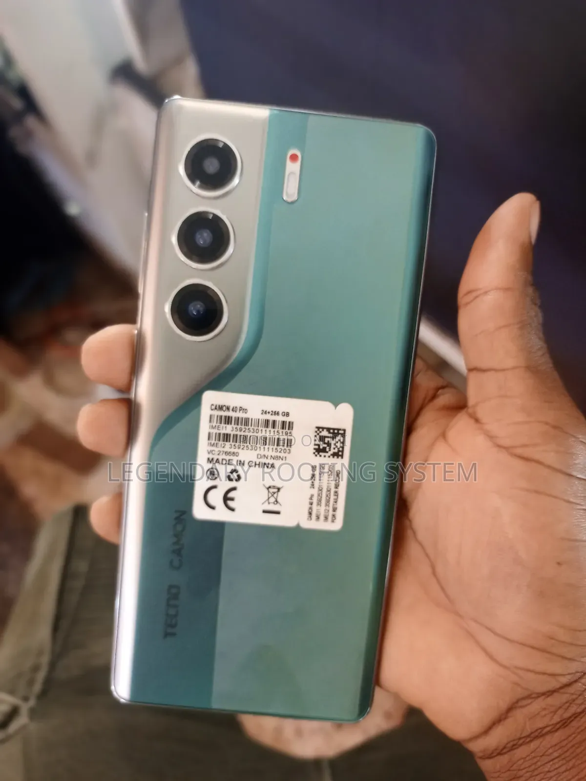 New Tecno Camon 40 Pro 5G 256 GB Blue