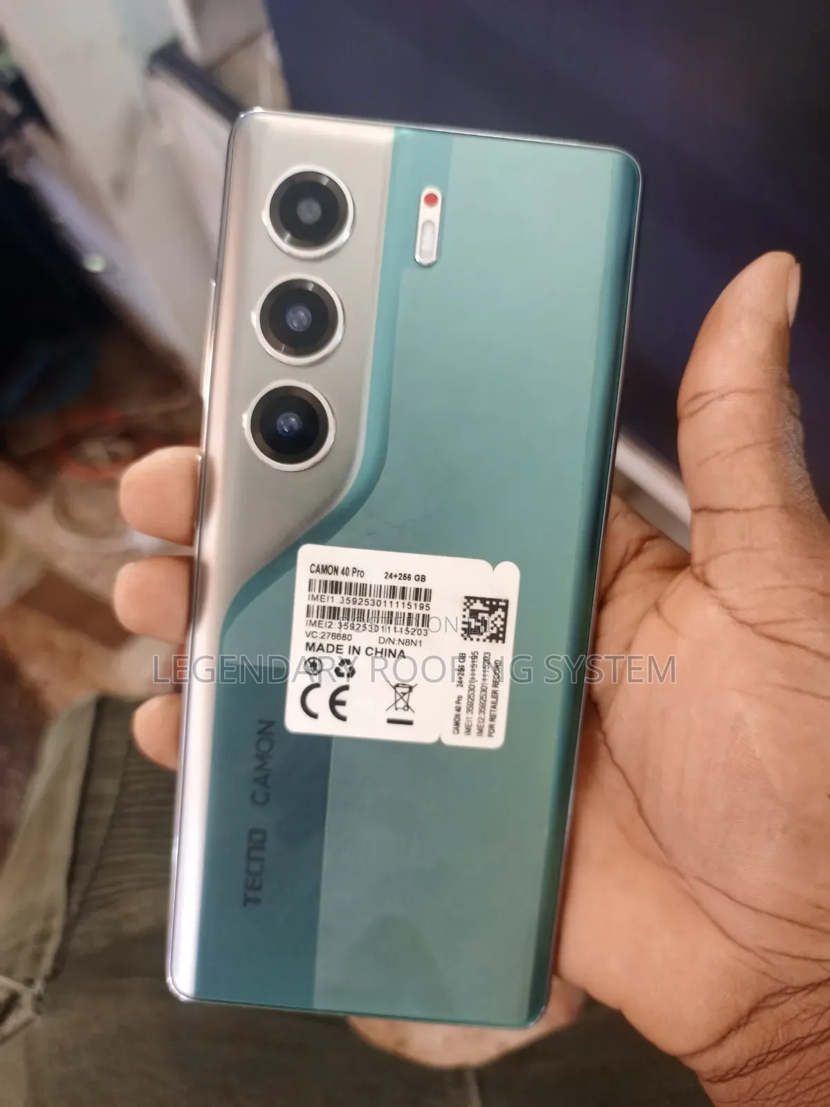New Tecno Camon 40 Pro 5G 256 GB Blue