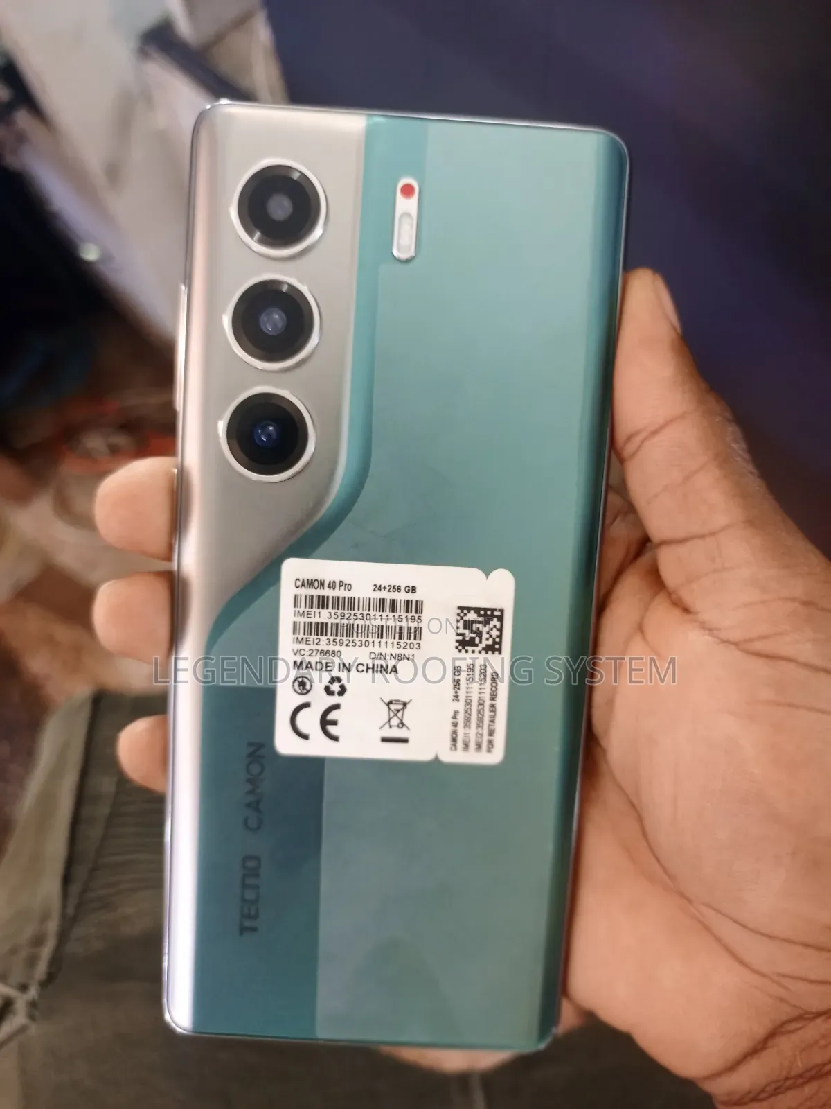 New Tecno Camon 40 Pro 5G 256 GB Blue