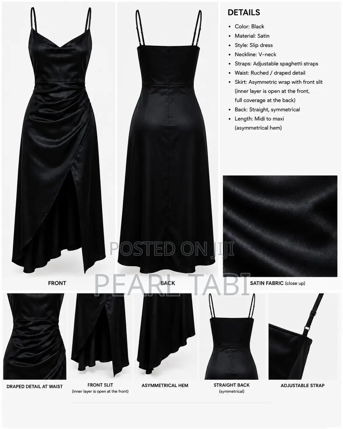 Satin Slip Dress