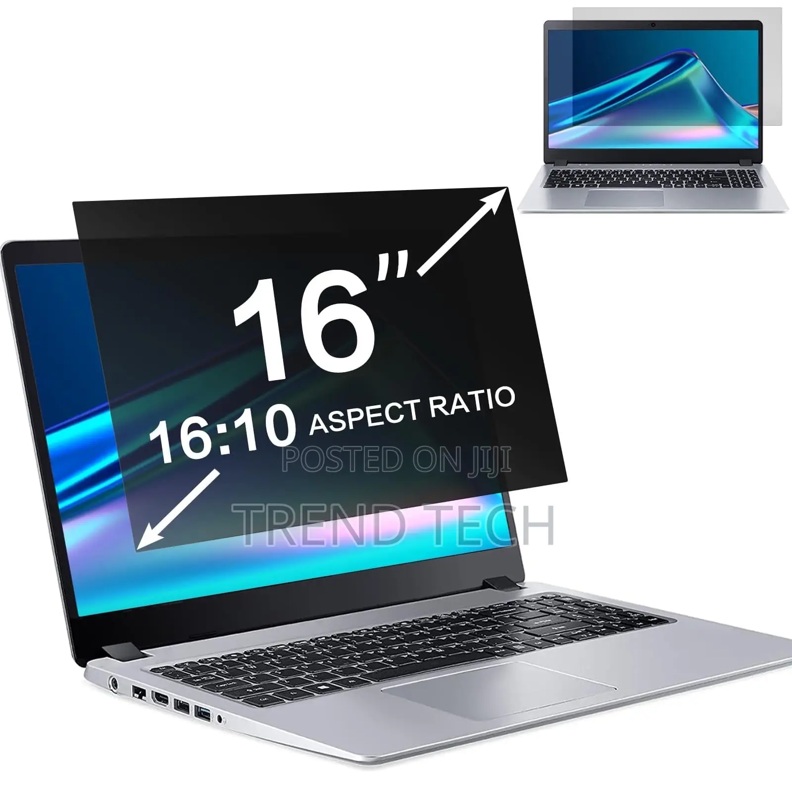 Privacy Filter for Notebooks and LCD Monitors 16in(16:10)