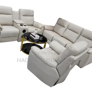 Electric Leather Recliner Sofa
