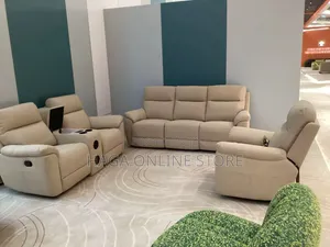 Electric Leather Recliner Sofa