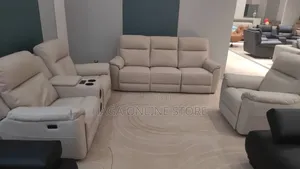 Electric Leather Recliner Sofa