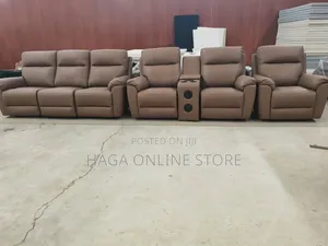 Electric Leather Recliner Sofa