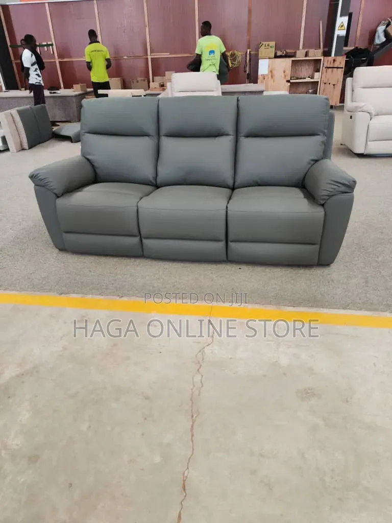 Electric Leather Recliner Sofa