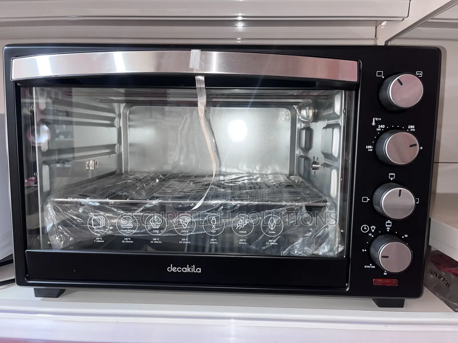 Decakila 3.8 L Toaster Oven, KEEV010B