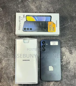 New Samsung Galaxy A15 5G 256 GB Black
