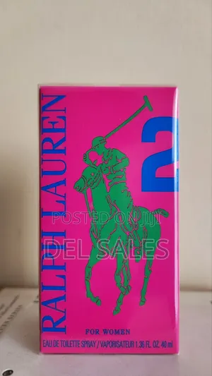 Original Ralph Lauren Big Pony #2 Pink EDT for Women (40ml) – Sealed
