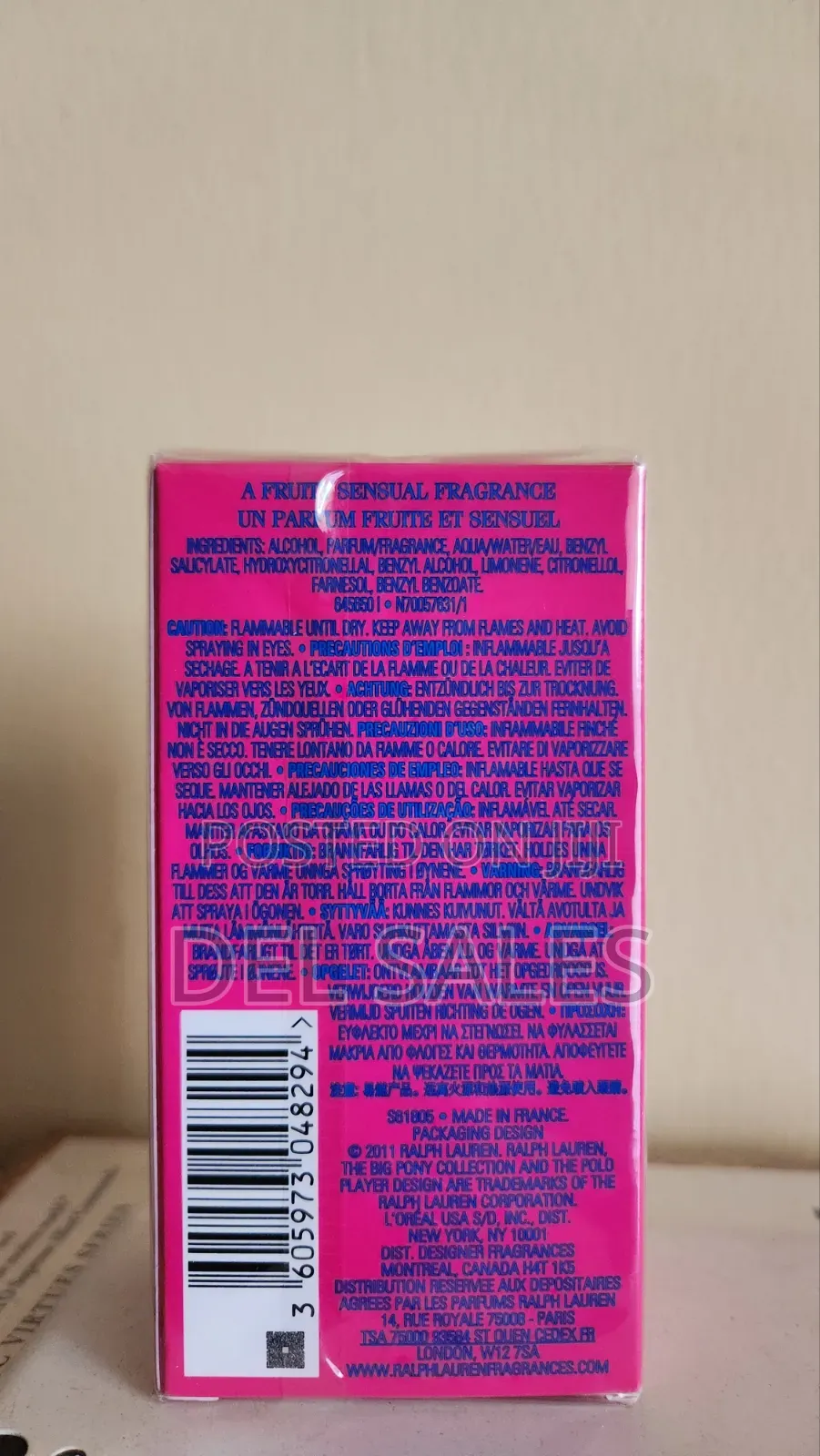 Original Ralph Lauren Big Pony #2 Pink EDT for Women (40ml) – Sealed