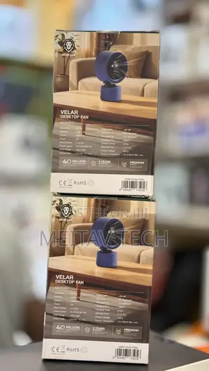Green Lion Velar Desktop Fan Rechargeable