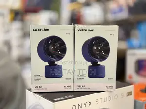Green Lion Velar Desktop Fan Rechargeable