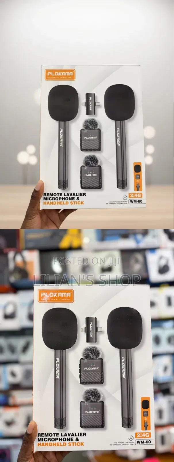 Plokama WM-60 Wireless Dual Microphone System