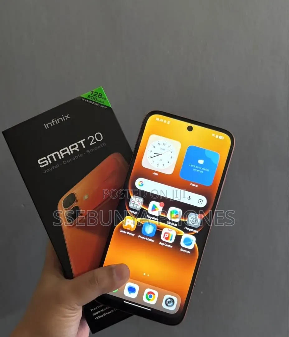 New Infinix Smart 20 128 GB Orange