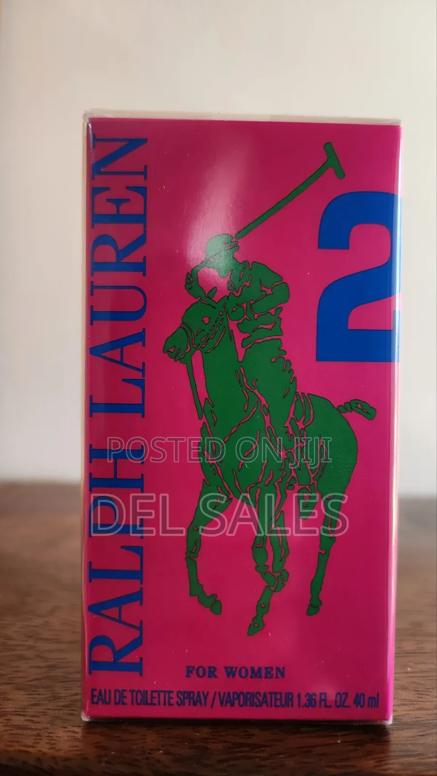 Original Ralph Lauren Big Pony #2 Pink EDT for Women (40ml) – Sealed