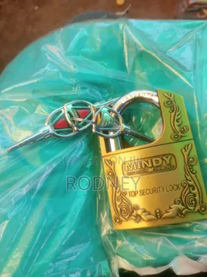 Mindy Gold Padlock