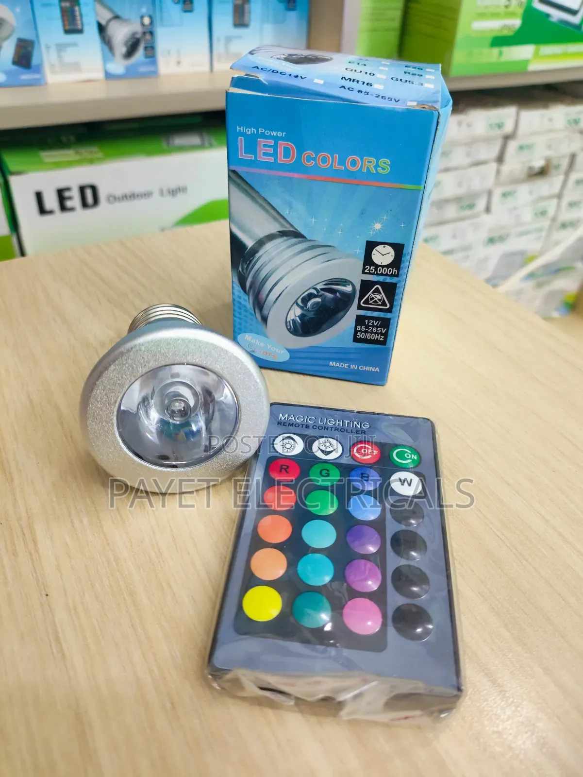 LED Bulb With Multi Colours for Bars
