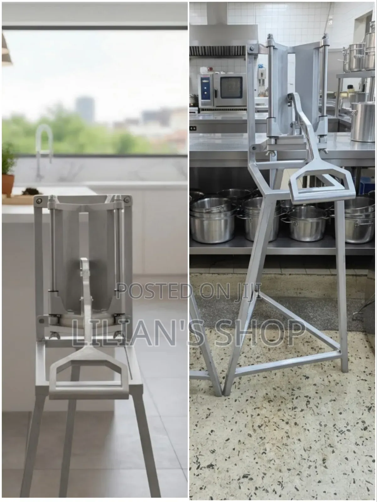 Manual Commercial Potato Chips Cutters With Stands.