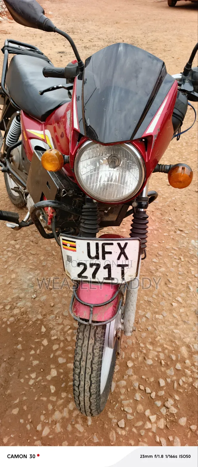 Motorcycle 2023 Red