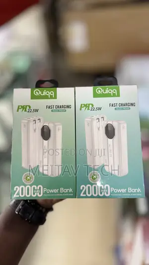 Quiqq PowerBank 20000mAh Portable Fast-Charging