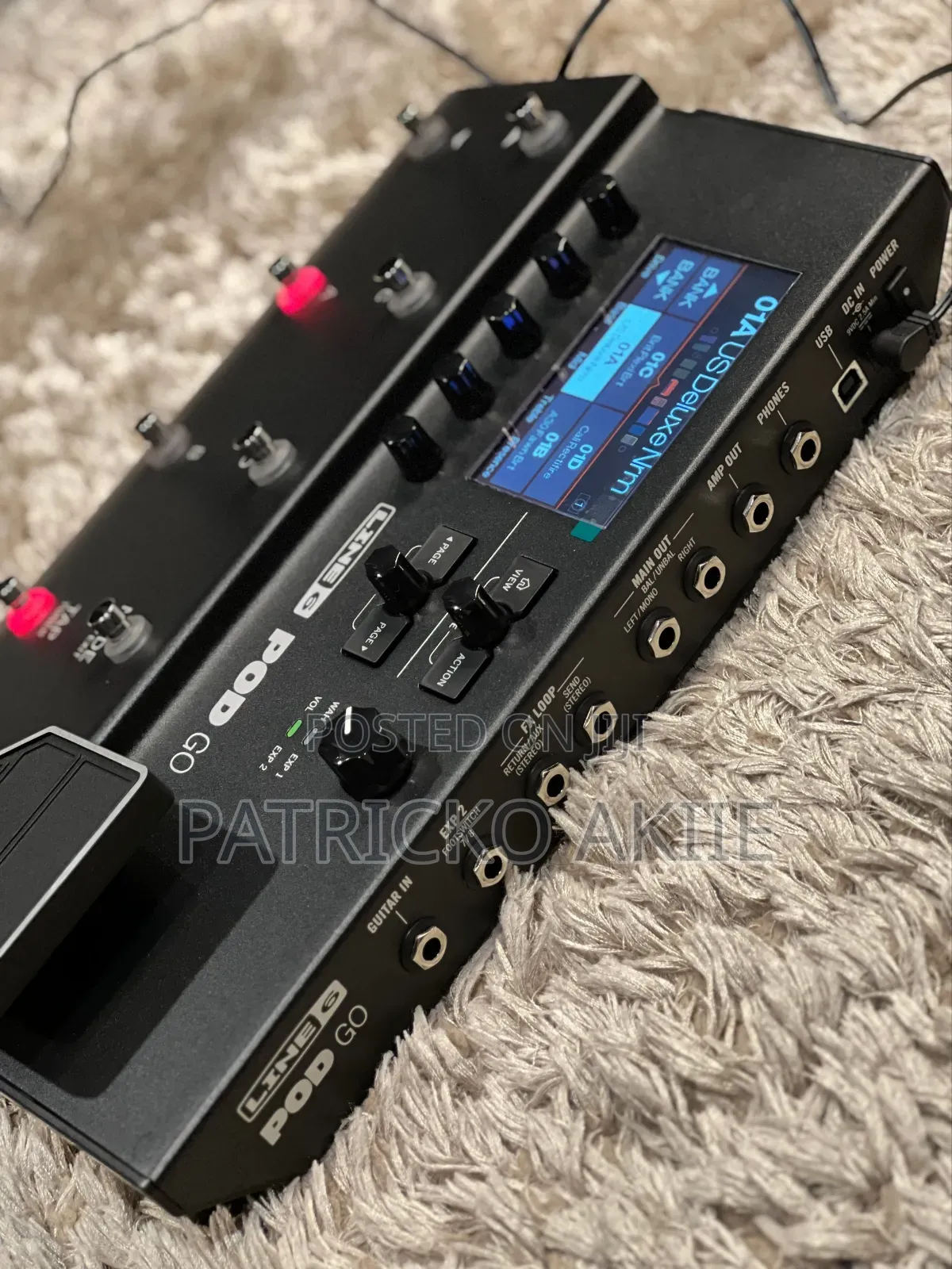 Brand New Line 6 Pod Go Guitar Pedal