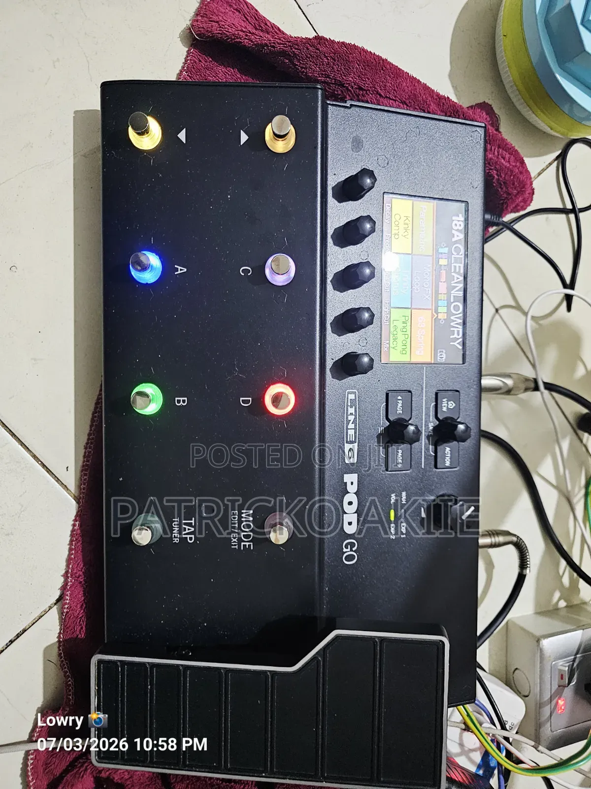Brand New Line 6 Pod Go Guitar Pedal