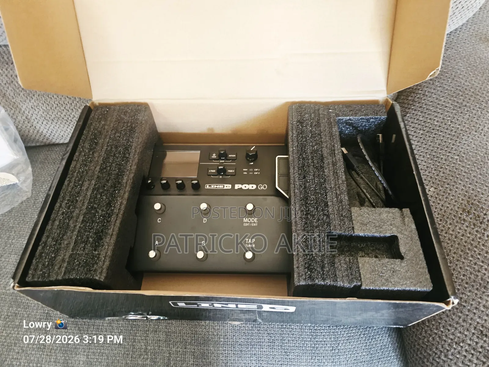 Brand New Line 6 Pod Go Guitar Pedal