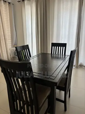 Dining Table + 4 Chairs Premium Quality