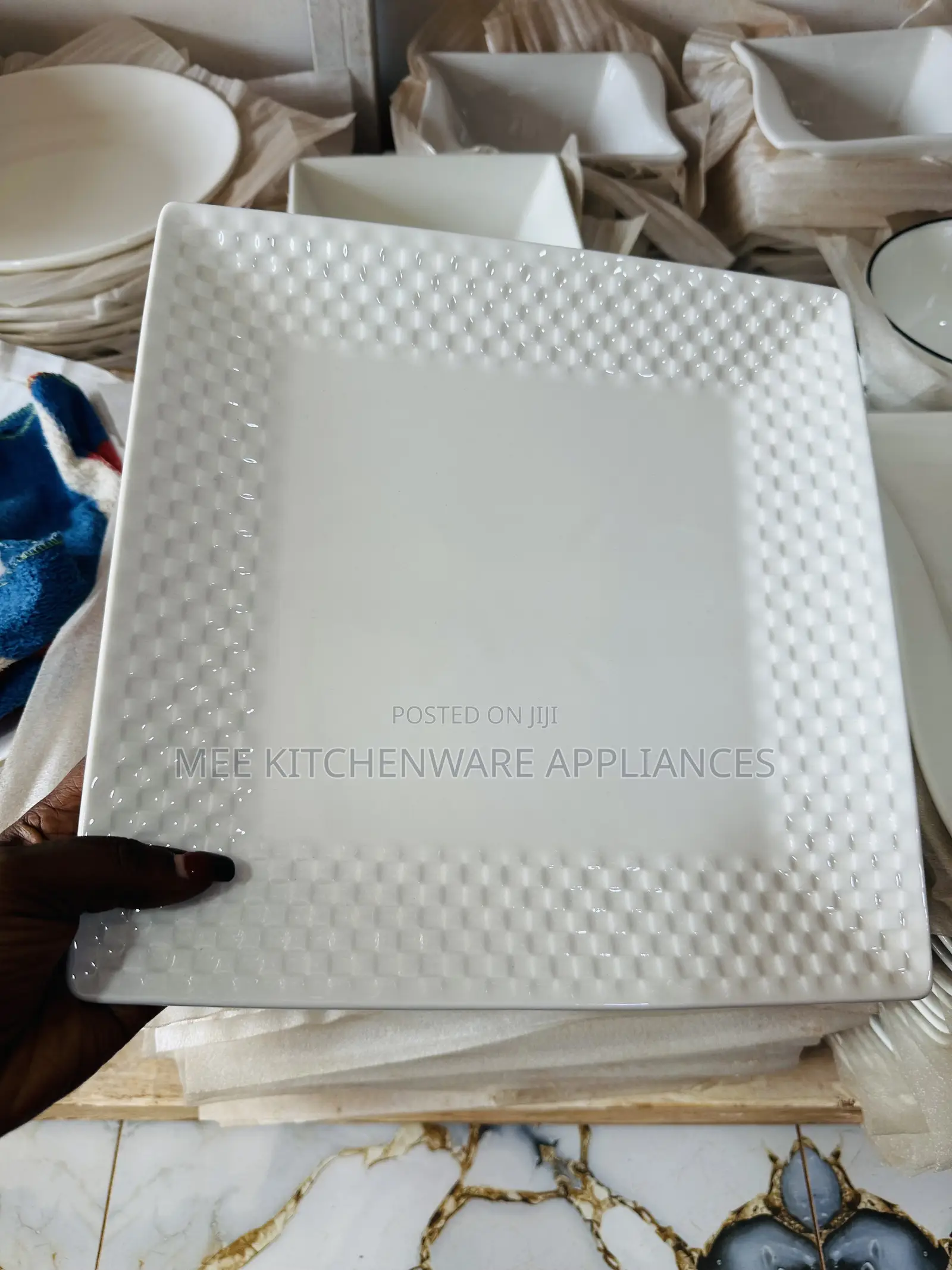 12pcs of Square Plates