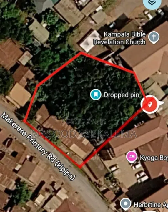 Land for Sale: 32 Decimals at Makerere Near Makerere University