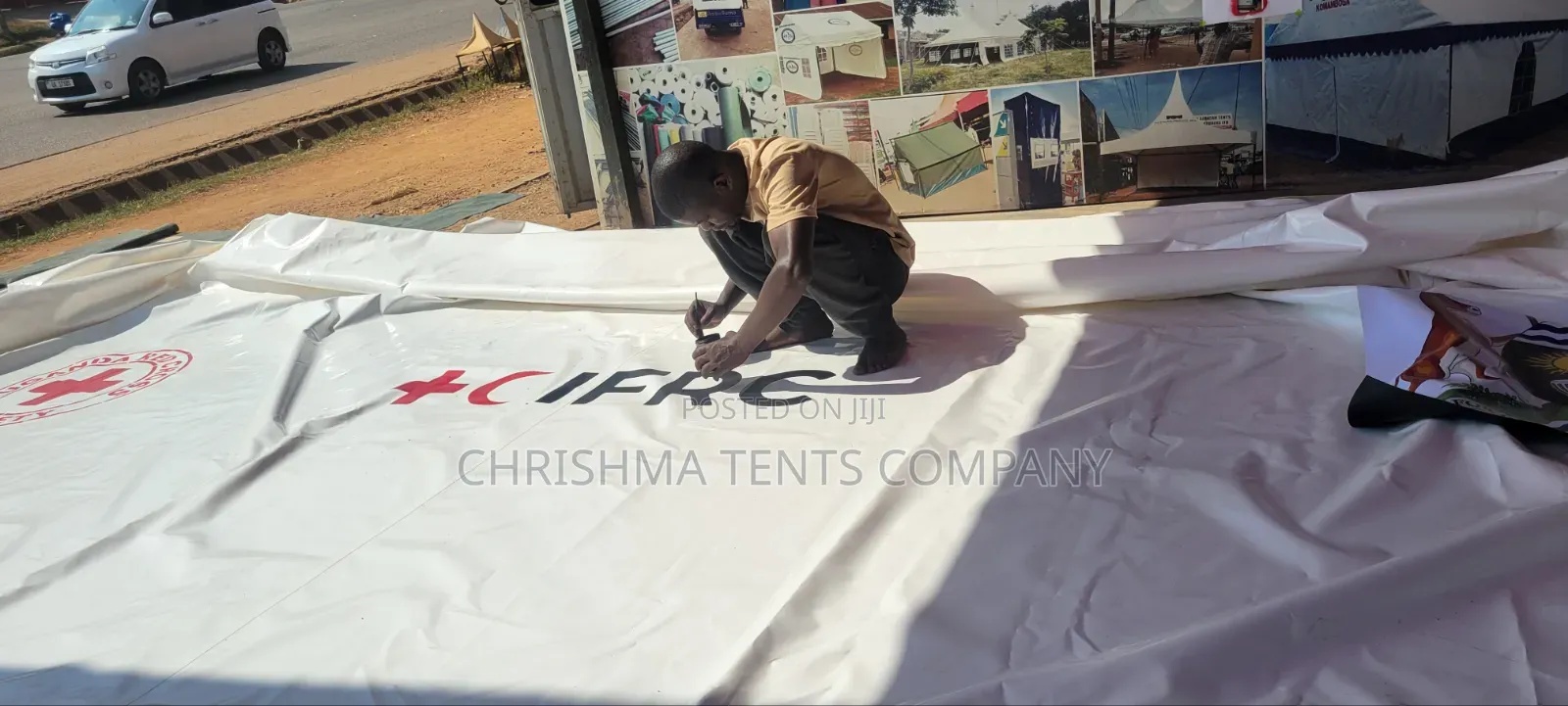 We Sell Well Branded Tents