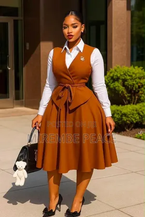 Elegant Two Piece Dress