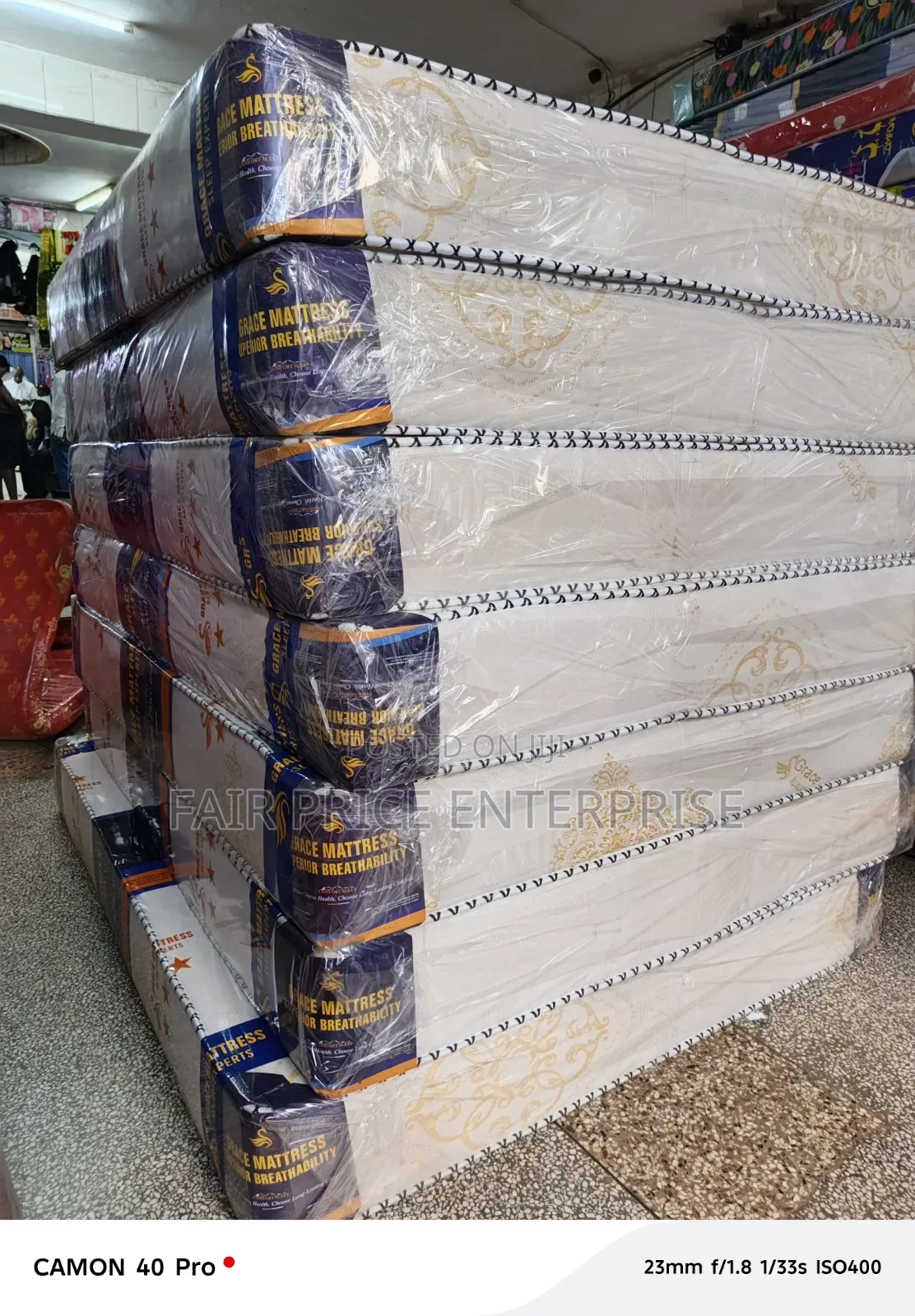 Fiber Mattress 5x6 By6 Inches. Grace From Mattresses