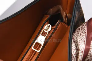 Checkered Shoulder Tote Bag Casual Pu Leather Handbag