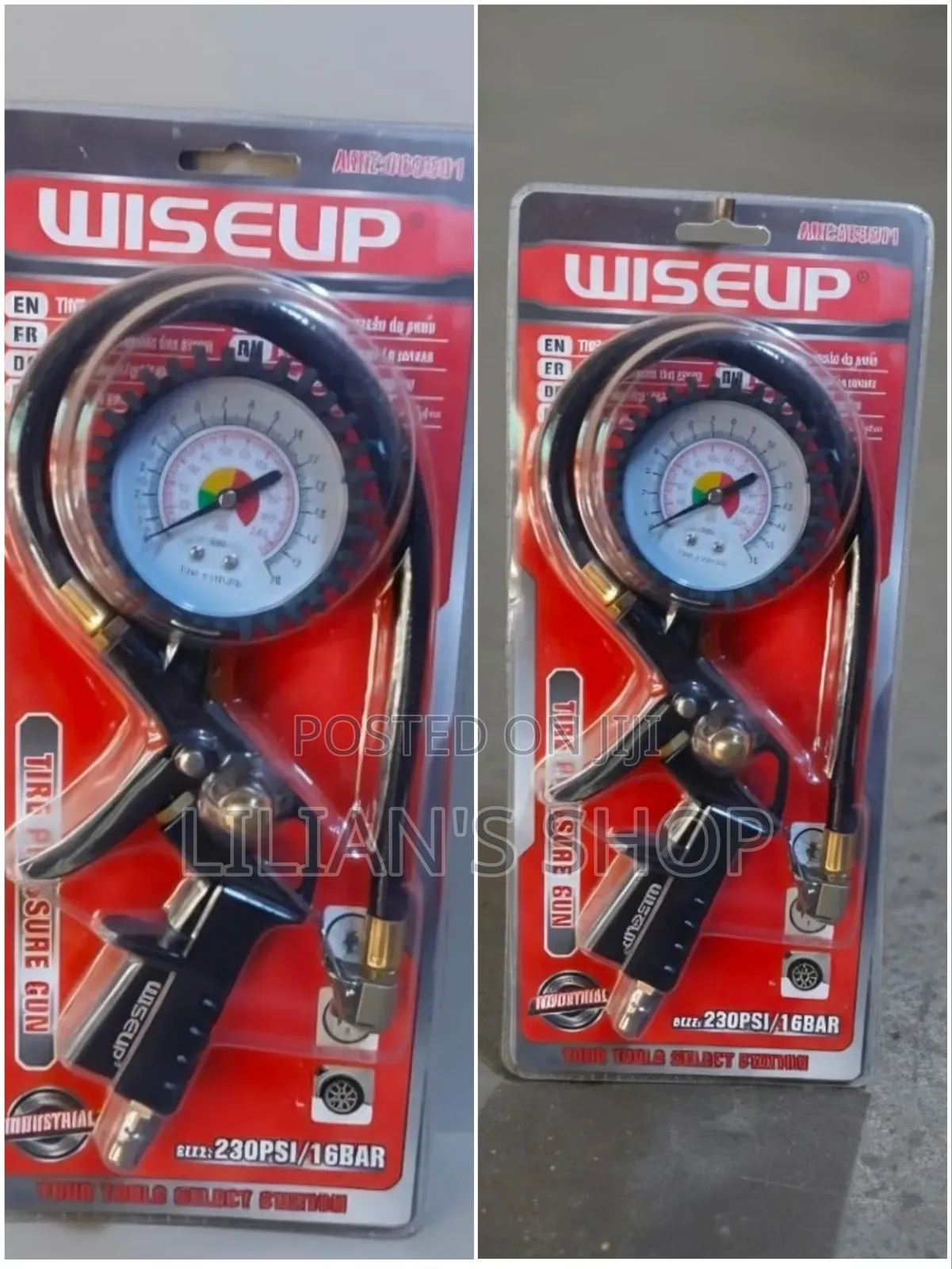 WISEUP Industrial Tire Pressure Gun