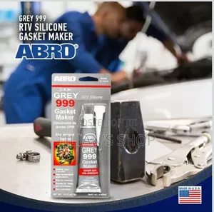 ABRO Grey 999 RTV Silicone Gasket Maker.