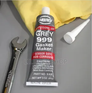 ABRO Grey 999 RTV Silicone Gasket Maker.