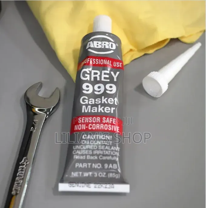 ABRO Grey 999 RTV Silicone Gasket Maker.