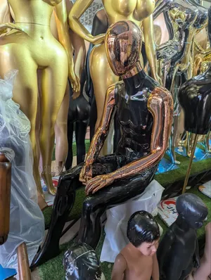 Seated Male Display Mannequin