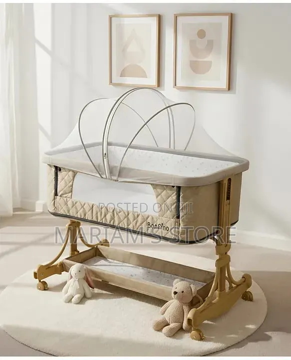 Bsby Crib Bedside Bassinet With , a Protective Mosquito Net