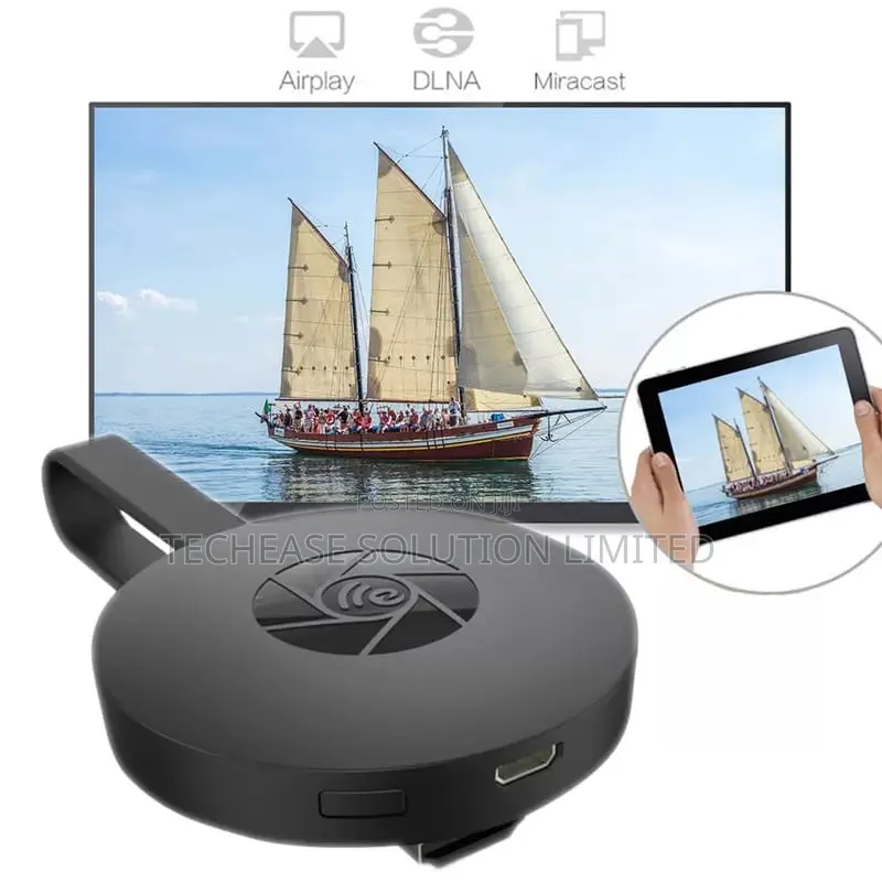Wireless HDMI Dongle, Screen Mirroring for iPhone, Android PC