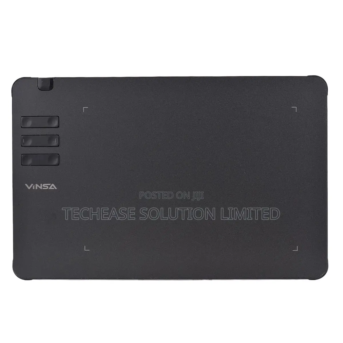 VINSA T605 Drawing Tablet, 16384 Levels, 6 Keys, Battery-Free Pen