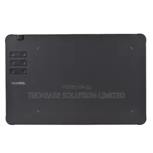 VINSA T605 Drawing Tablet, 16384 Levels, 6 Keys, Battery-Free Pen