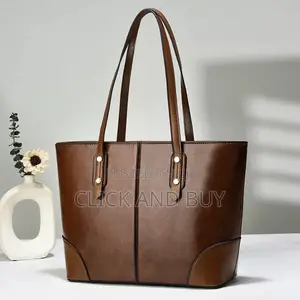 Classic PU Leather Tote Bag
